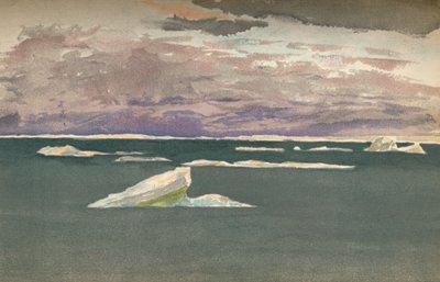 Off the Edge of the Ice - Gathering Storm, 14. september 1893, 1897 af Fridtjof Nansen