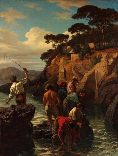 På den genuesiske kyst af Friedrich Alois Schönn