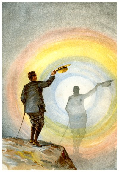 Spøgelset og den cirkulære regnbue, 1898. af Friedrich Arnold Brockhaus