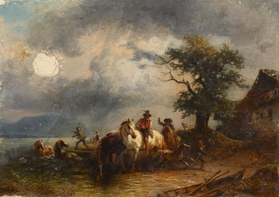 hestedam af Friedrich August Mathias Gauermann