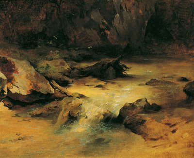 Wildbach af Friedrich August Mathias Gauermann