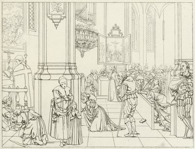 Illustration til Goethes Faust (gravering) af Friedrich August Moritz Retzsch