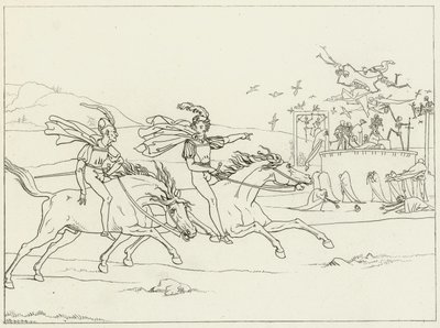 Illustration til Goethes Faust af Friedrich August Moritz Retzsch