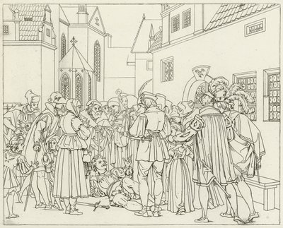 Illustration til Goethes Faust af Friedrich August Moritz Retzsch