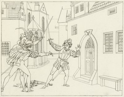 Illustration til Goethes Faust af Friedrich August Moritz Retzsch