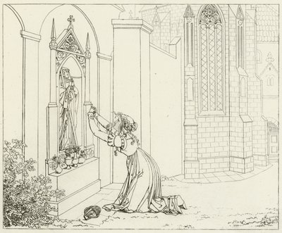 Illustration til Goethes Faust af Friedrich August Moritz Retzsch