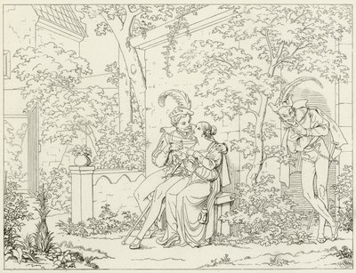 Illustration til Goethes Faust af Friedrich August Moritz Retzsch