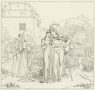 Illustration til Goethes Faust af Friedrich August Moritz Retzsch