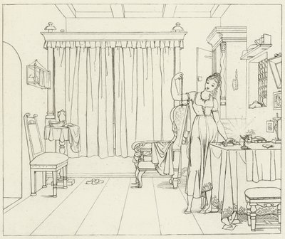 Illustration til Goethes Faust af Friedrich August Moritz Retzsch