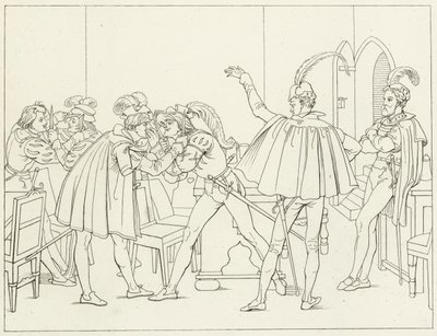Illustration til Goethes Faust af Friedrich August Moritz Retzsch