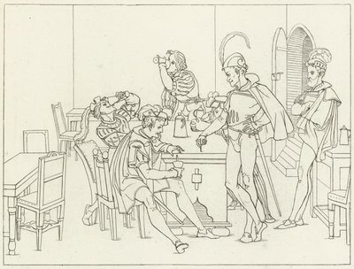 Illustration til Goethes Faust af Friedrich August Moritz Retzsch