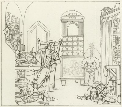 Illustration til Goethes Faust af Friedrich August Moritz Retzsch