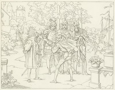 Illustration til Goethes Faust af Friedrich August Moritz Retzsch