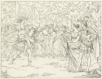 Illustration til Goethes Faust af Friedrich August Moritz Retzsch