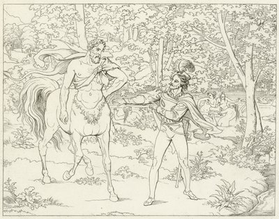 Illustration til Goethes Faust af Friedrich August Moritz Retzsch