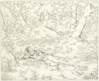 Illustration til Goethes Faust af Friedrich August Moritz Retzsch