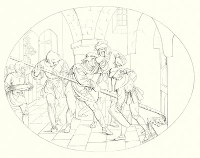 Illustration til Schillers Lied von der Glocke eller The Song Of The Bell (gravering) af Friedrich August Moritz Retzsch