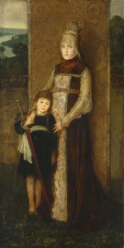 Gruppe fra Münchens kunstnerfestival i 1876 af Friedrich August von Kaulbach