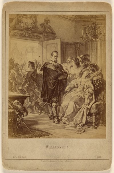 Wallenstein [et maleri af C. Jaeger, Nurnberg, 1867]. af Friedrich Bruckmann