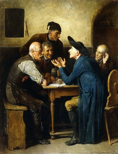 Taler politik, af Friedrich Friedlander