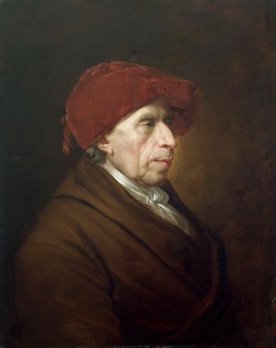 Portræt af David Friedlander 1750-1834, c.1815. af Friedrich Georg Weitsch