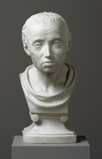 Portræt af Emmanuel Kant (1724-1804), 1801 (marmor) af Friedrich Hagemann