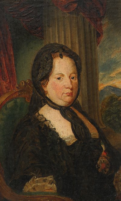 Kejserinde Maria Theresa i sorg af Friedrich Hasslwander