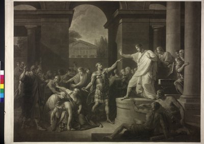 Virginias død af Friedrich Heinrich Fuger