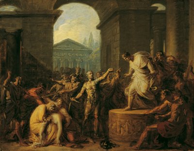 Virginias død af Friedrich Heinrich Fuger