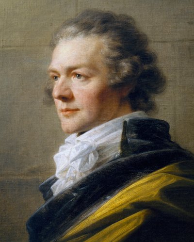 Portræt af Johann Nepomuk Hunczovsky, maleri af Heinrich Friedrich Fuger (1751-1818) af Friedrich Heinrich Fuger