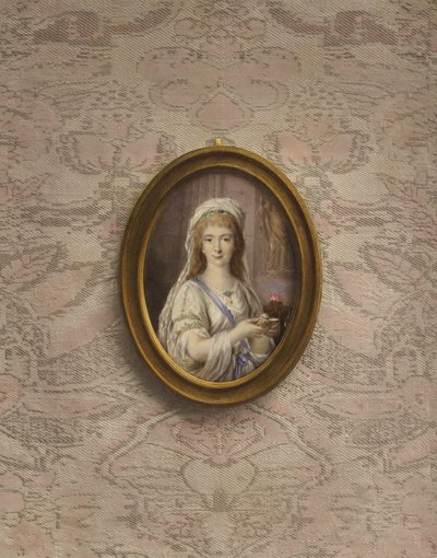 Portræt af en vestalsk jomfru af Friedrich Heinrich Fuger