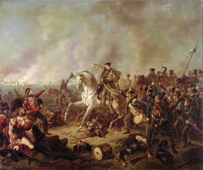 Slaget ved Waterloo af Friedrich Kaiser