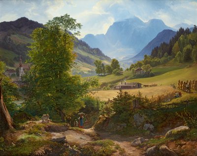Ramsau nær Berchtesgaden af Friedrich Loos