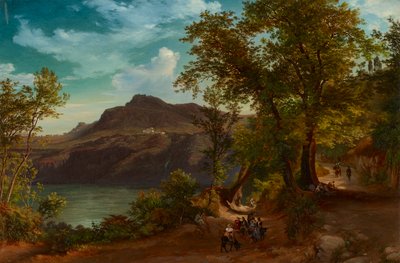 Monte Cavo bei Albano af Friedrich Loos