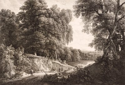 skovlandskab af Friedrich Loos