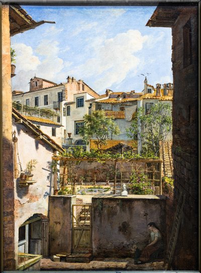 Italienske baggårde af Friedrich Moosbrugger