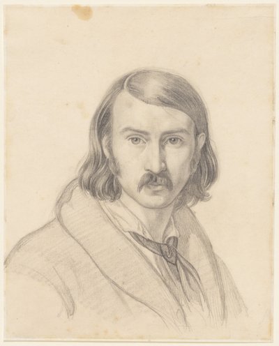 Selvportræt, 1838. af Friedrich Preller