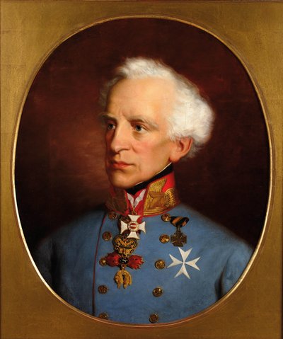 Grev Laval Graf Nugent von Westmeath 1777-1862. af Friedrich Ritter von Amerling