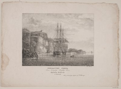 Fregatten Freya af Friedrich Thøming