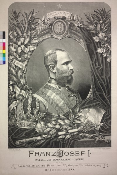Kejser af Østrig Franz Joseph I af Friedrich Wilhelm Bader