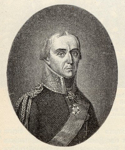 Friedrich Wilhelm Graf Bülow von Dennewitz 1755-1816. af Friedrich Wilhelm Bollinger