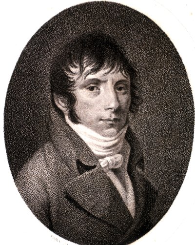 Portræt af Luigi Cherubini (radering) af Friedrich Wilhelm Bollinger