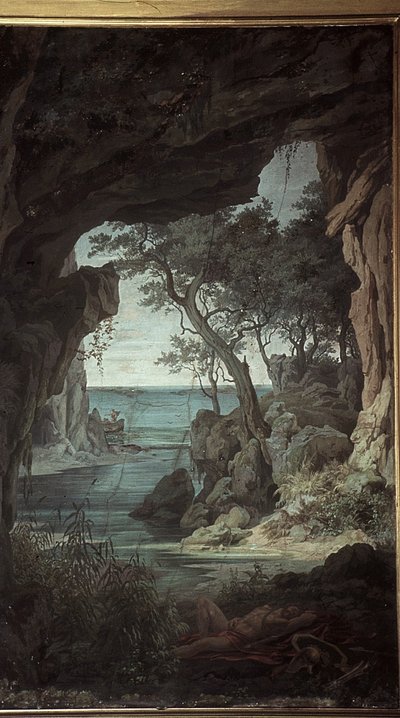 Odysseus ankomst til Ithaca, Scener fra Odysseen af Friedrich the Elder Preller