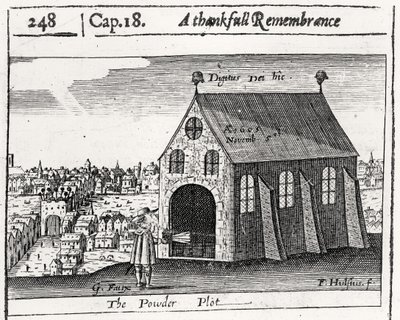 Et taknemmeligt minde om pulverplanen, 5. november 1605 af Friedrich van Hulsen