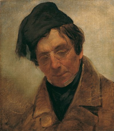 Billedhuggeren Pompeo Marchesi af Friedrich von Amerling