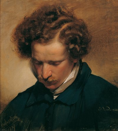 Maleren Eduard Bendemann af Friedrich von Amerling