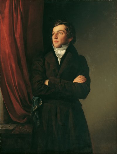 Maleren Robert Theer af Friedrich von Amerling
