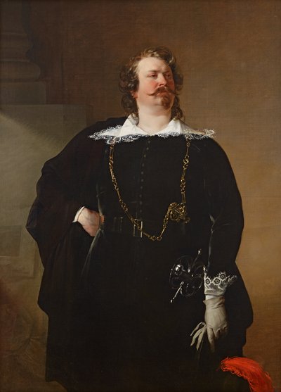 Den flamske borgmester (Baron Pfuel?) af Friedrich von Amerling