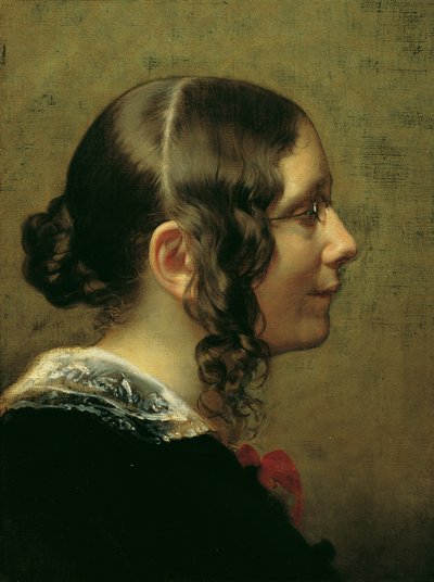 Luise Pfeiffer Nathusius af Friedrich von Amerling