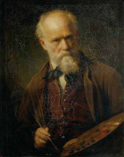 selvportræt af Friedrich von Amerling